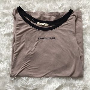 Pac Sun L.A. Hearts soft short sleeve top